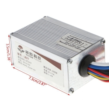 Zestaw 24V 250W kontroler LB27 i manetki do roweru elek. skutera [23020000755]